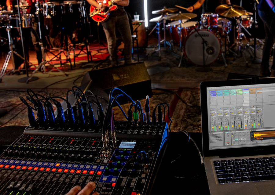 Audio production studio